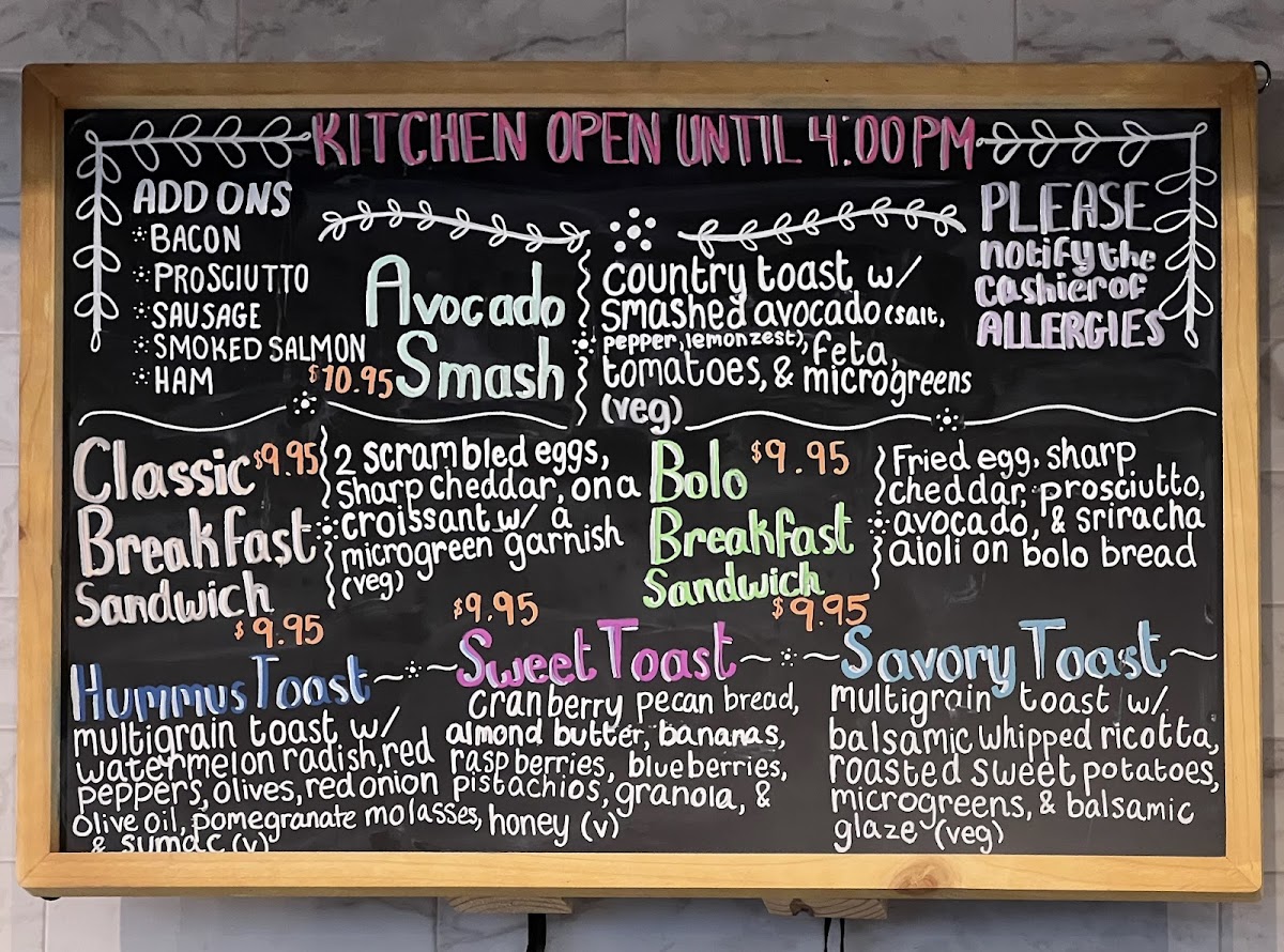 Menu Sydney Providence-2